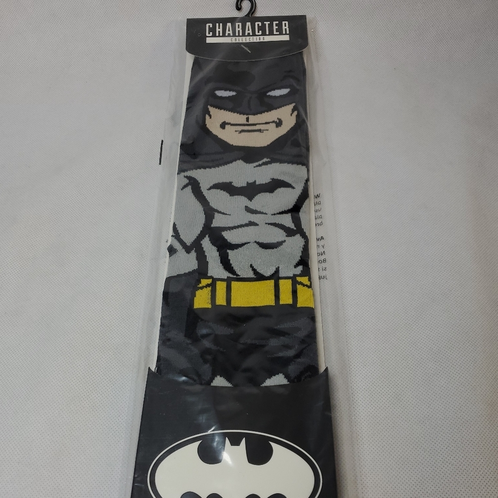 Bioworld Character Mens Crew Socks Batman DC